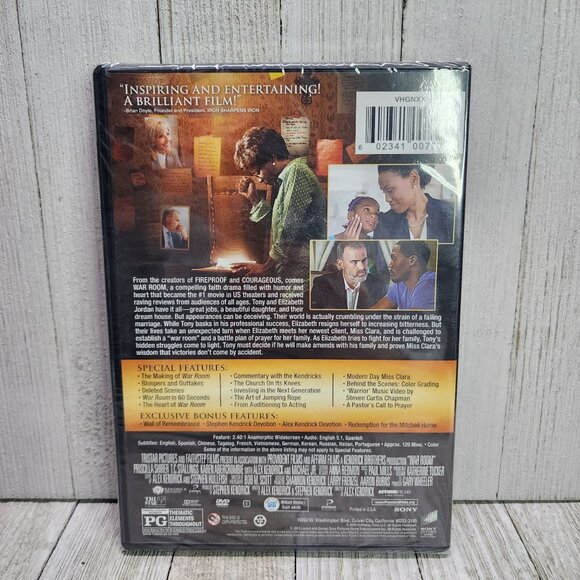 War Room DVD 2015 - Collector's Edition - New Sealed! - Picture 2 of 3